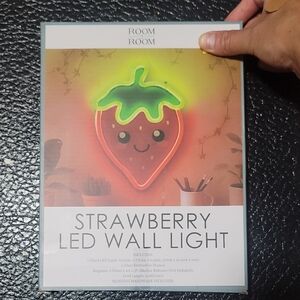 Room 2 Room Cute Strawberry LED Wall Light